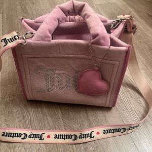 💕 Juicy Couture Pink Diamond Extra Spender Mini Tote Bag